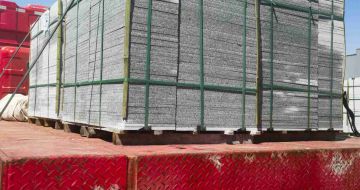 盘锦 芝麻白火烧规格板地铺石300*600/600*600