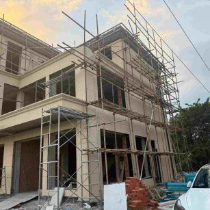 盘锦 黄金麻荔枝面花岗岩外墙干挂