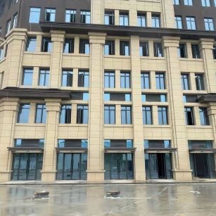 盘锦 黄金麻花岗岩荔枝面小区外墙干挂