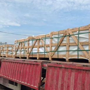 盘锦 芝麻白花岗岩地铺石出口专车-泰国游