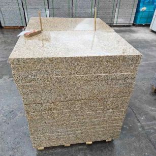 盘锦 湖北黄金麻花岗岩石材荔枝面外墙石材