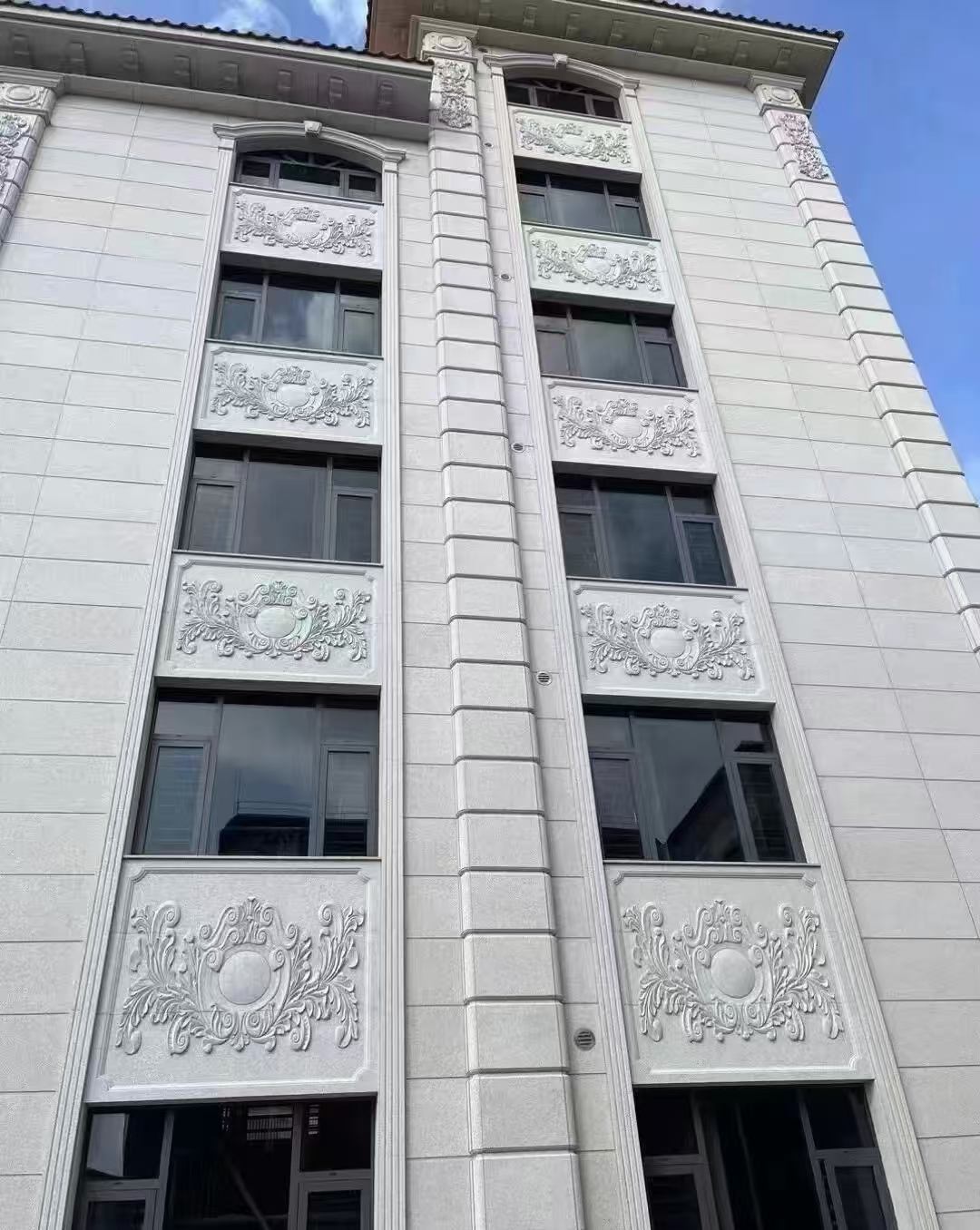 盘锦 白麻荔枝面花岗岩别墅外墙干挂