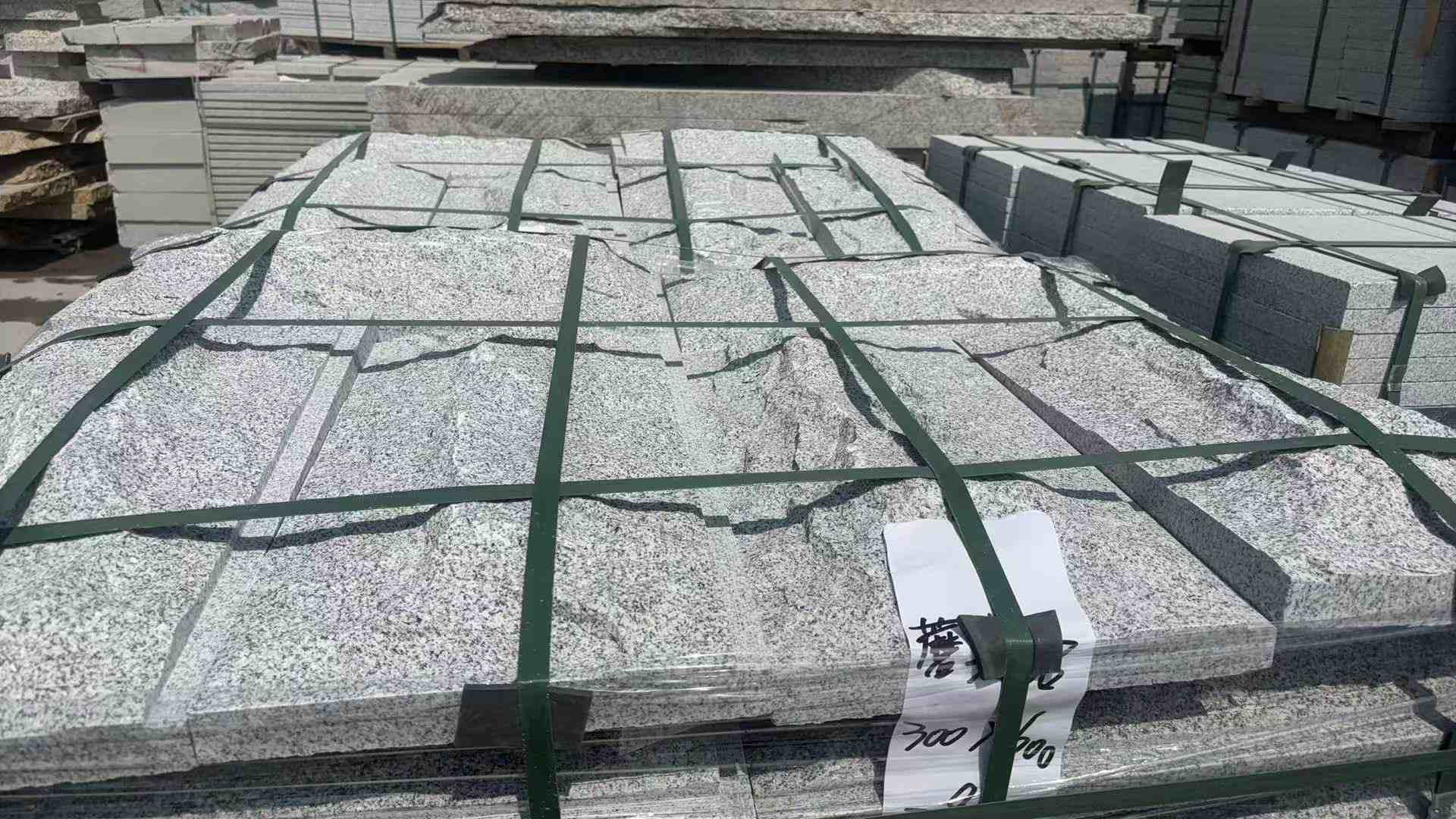 盘锦 芝麻白蘑菇石成品